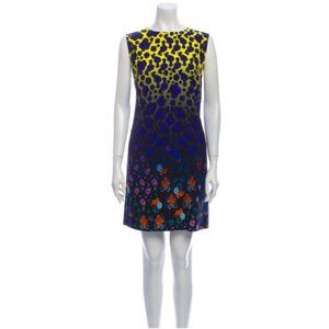 VERSACE Floral Print Mini Dress Size: S